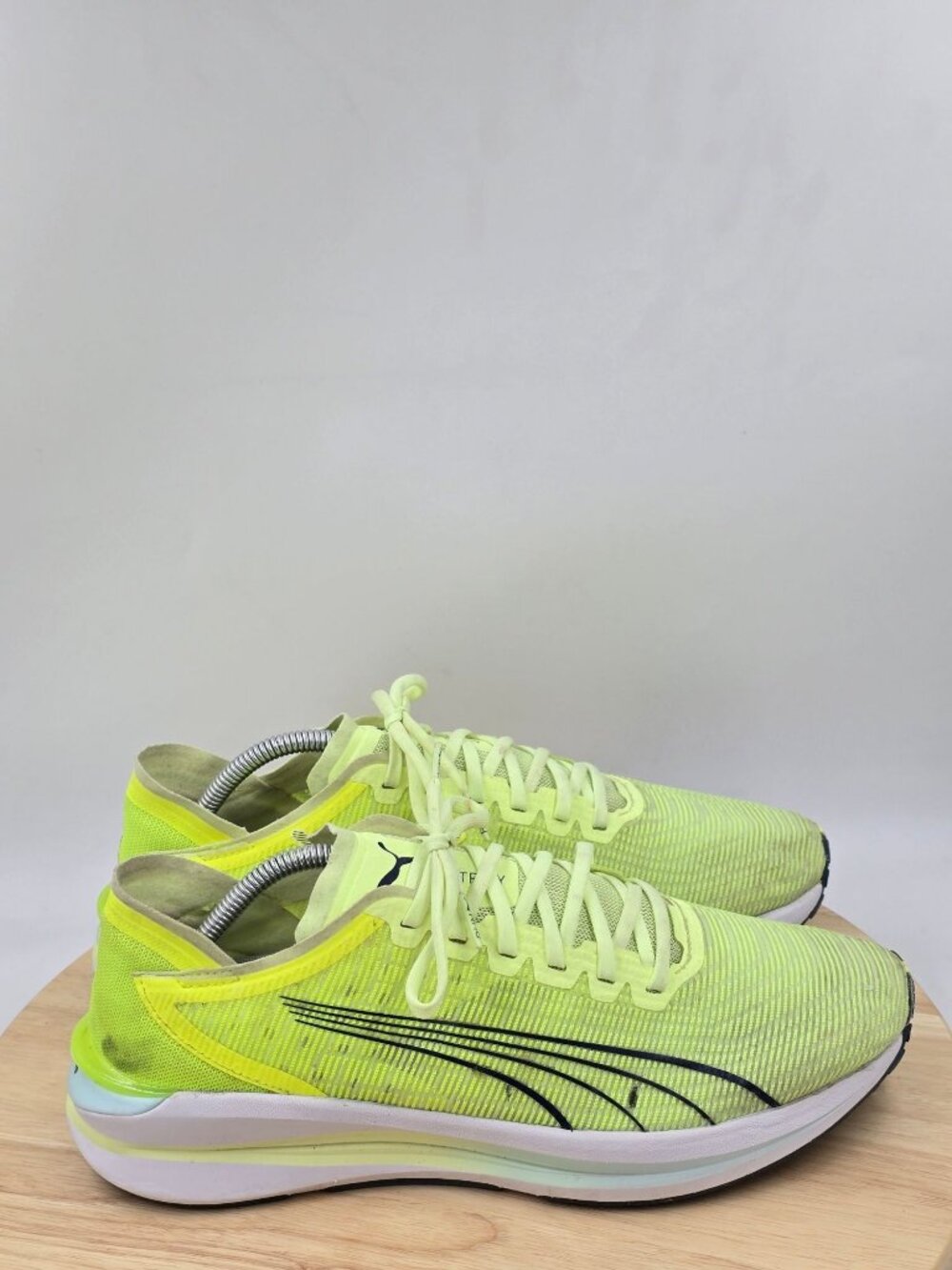 PUMA Men's Electrify Nitro Elite Fizzy Yellow Alert Athletic Running Shoes 10.5